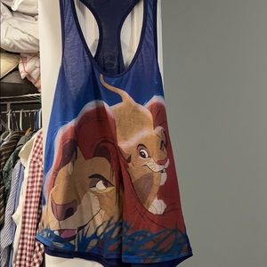 The Lion King tank top